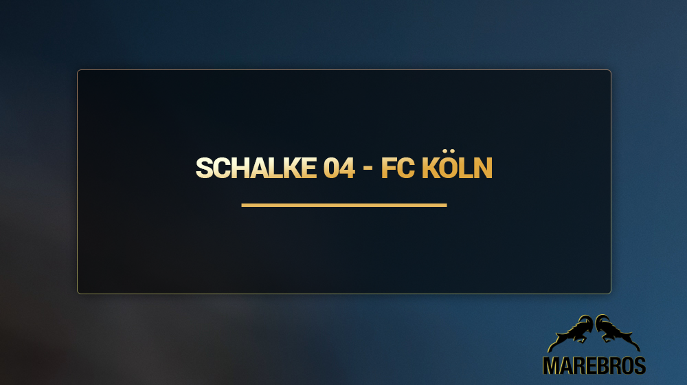 Schalke 04 - FC Köln speltips, tips, odds, betting, fotboll, bundesliga