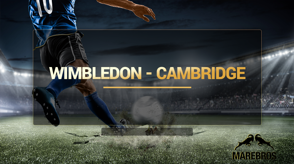 Wimbledon - Cambridge speltips, tips, odds, betting, fotboll