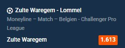 Speltips Speltips Zulte Waregem mot Lommel, Challenger Pro League, bettingtips Zulte Waregem vinner, odds, fotboll, matchanalys